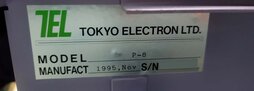 Photo Used TEL / TOKYO ELECTRON P-8 For Sale