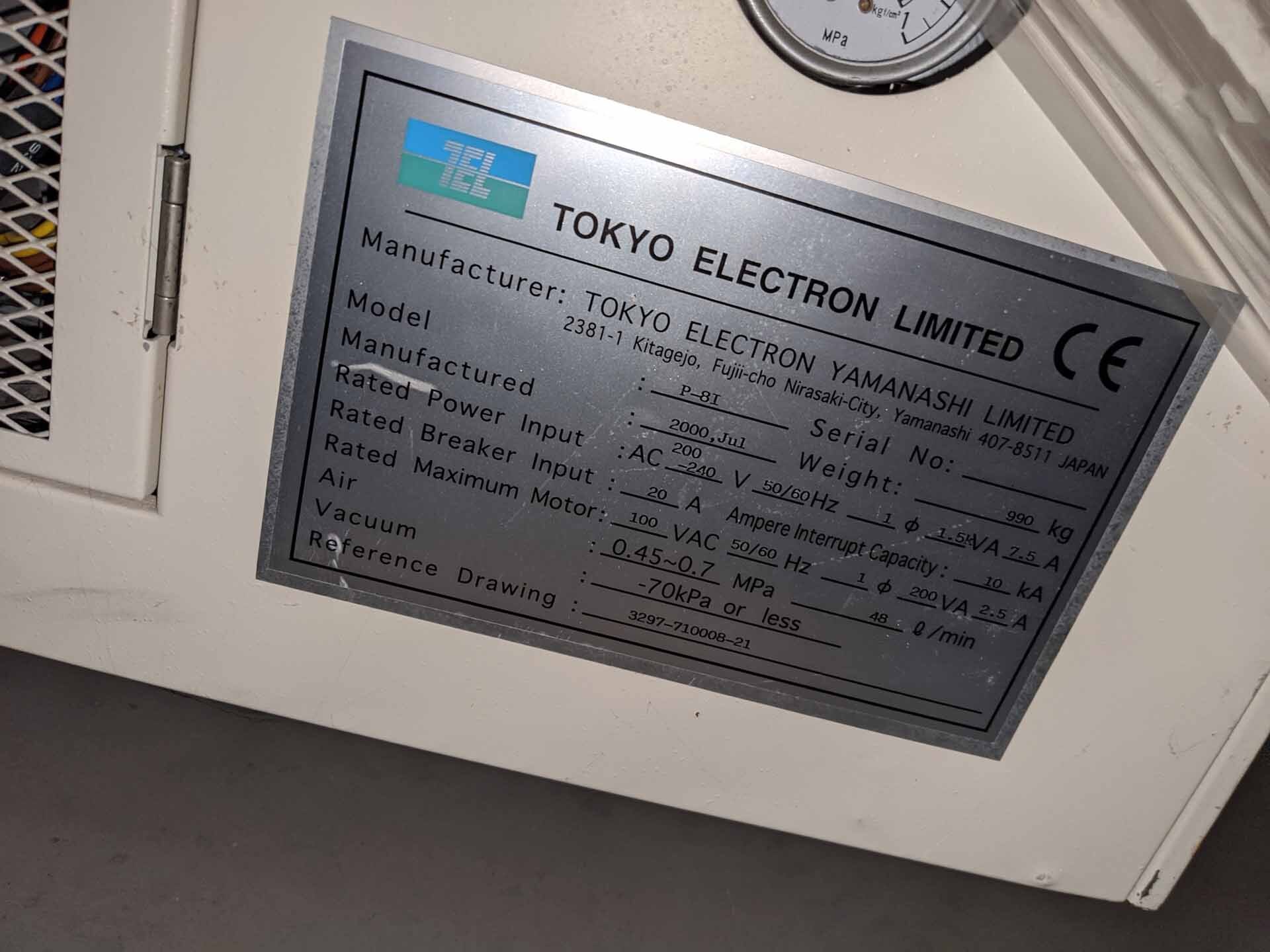 Photo Used TEL / TOKYO ELECTRON P-8i For Sale