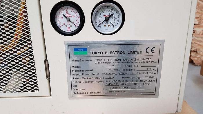 图为 已使用的 TEL / TOKYO ELECTRON P-8i 待售