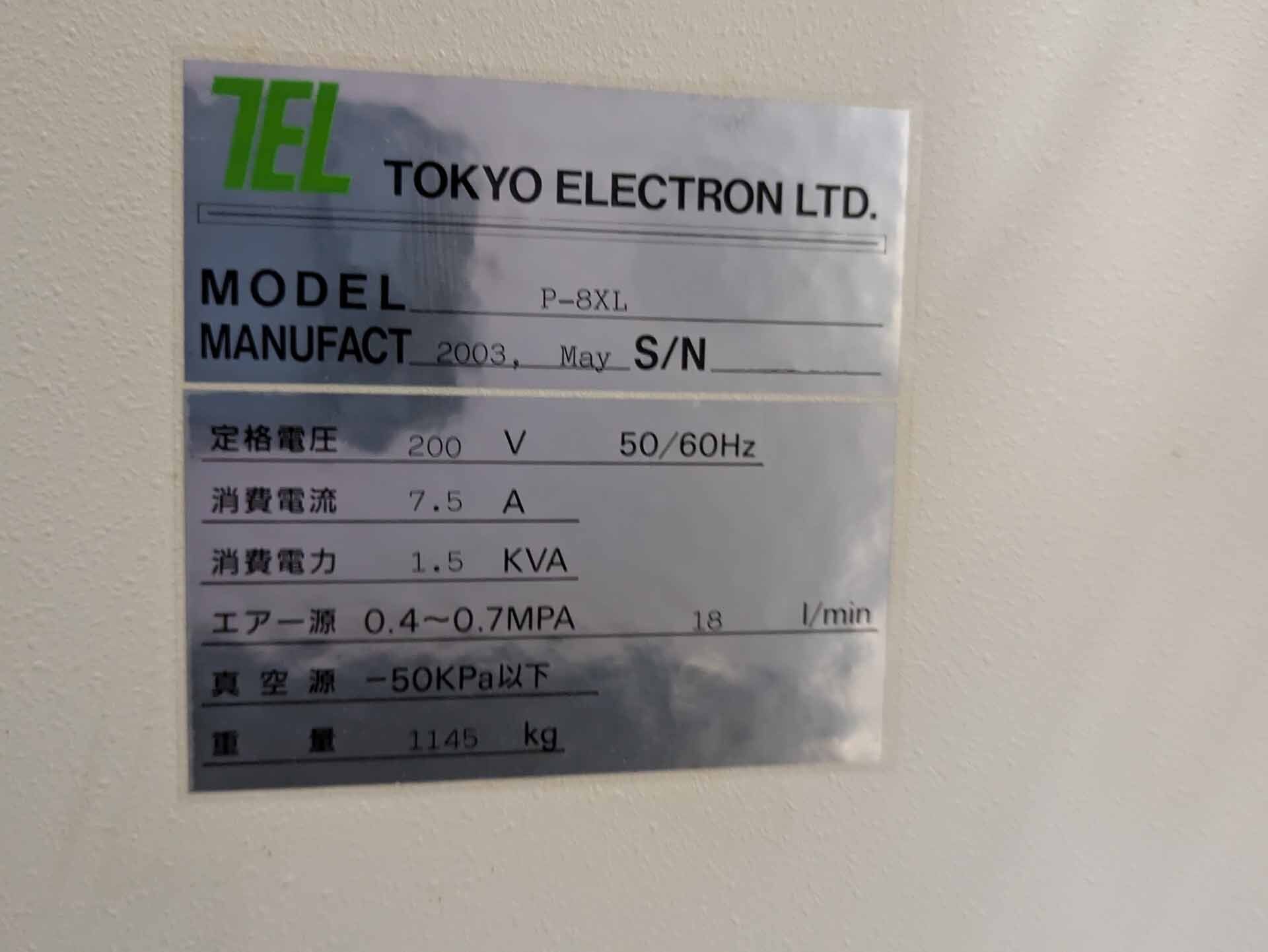 圖為 已使用的 TEL / TOKYO ELECTRON P-8XL 待售