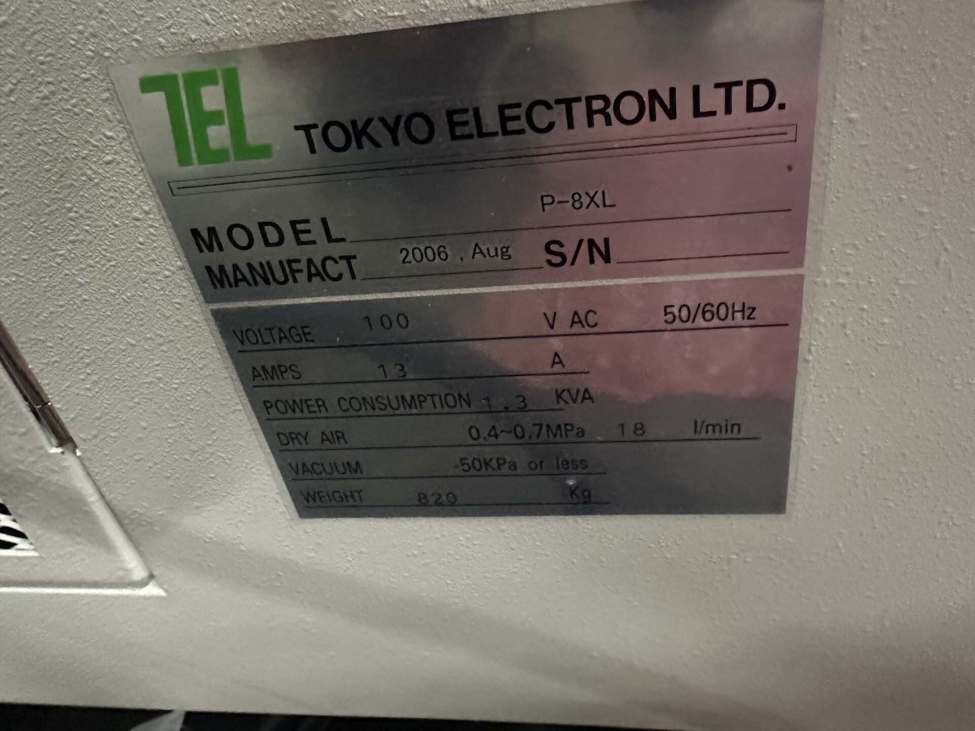 圖為 已使用的 TEL / TOKYO ELECTRON P-8XL 待售