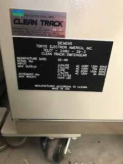 사진 사용됨 TEL / TOKYO ELECTRON Power boxes for Clean Track ACT 8 판매용