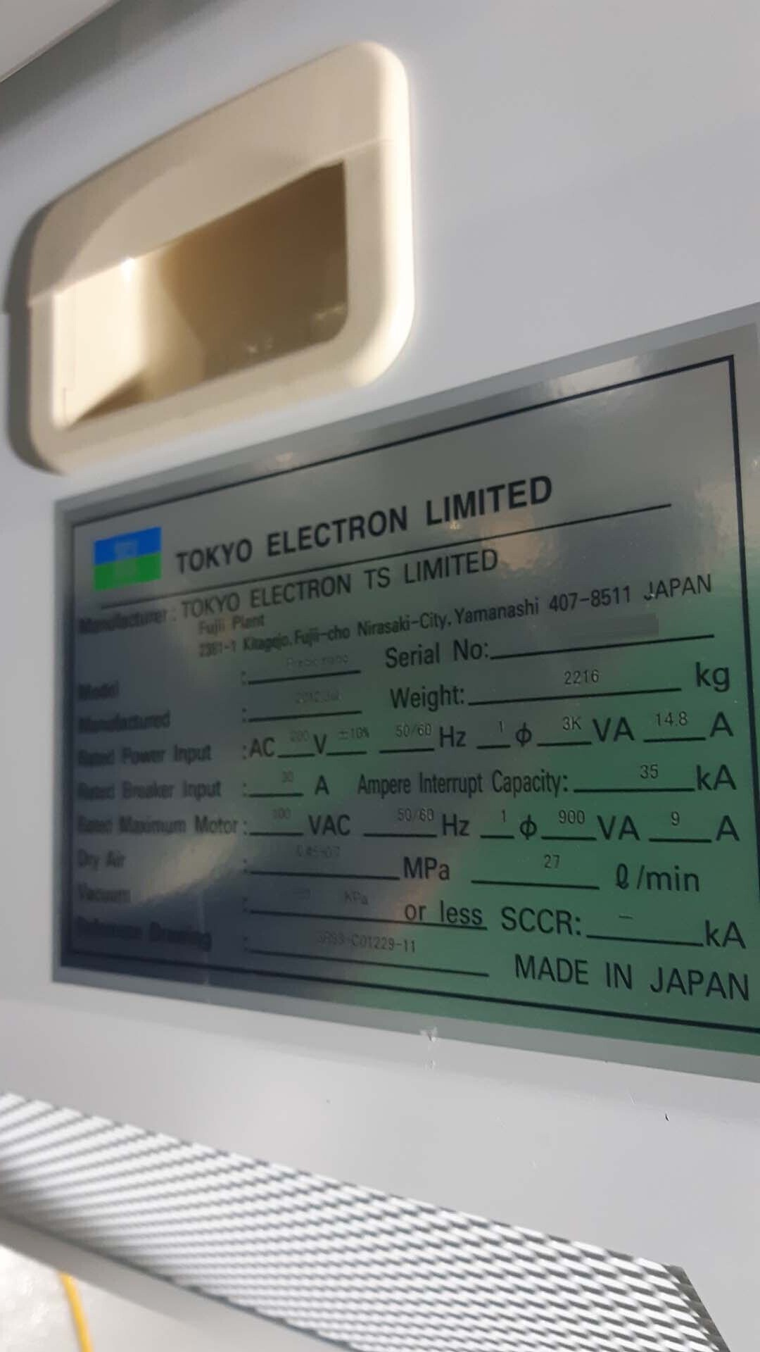 Foto Verwendet TEL / TOKYO ELECTRON Precio Nano Zum Verkauf