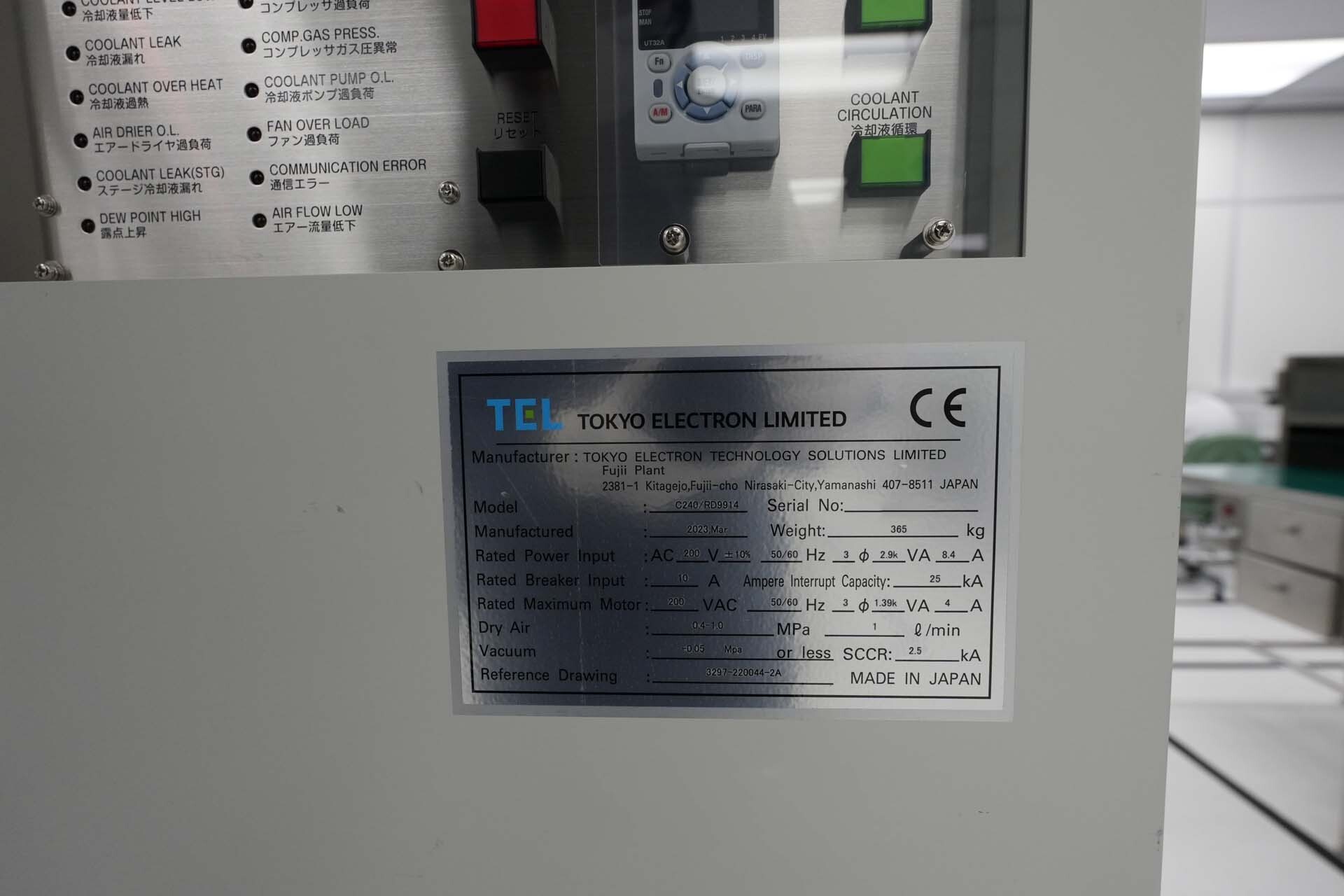 图为 已使用的 TEL / TOKYO ELECTRON Precio Octo 待售