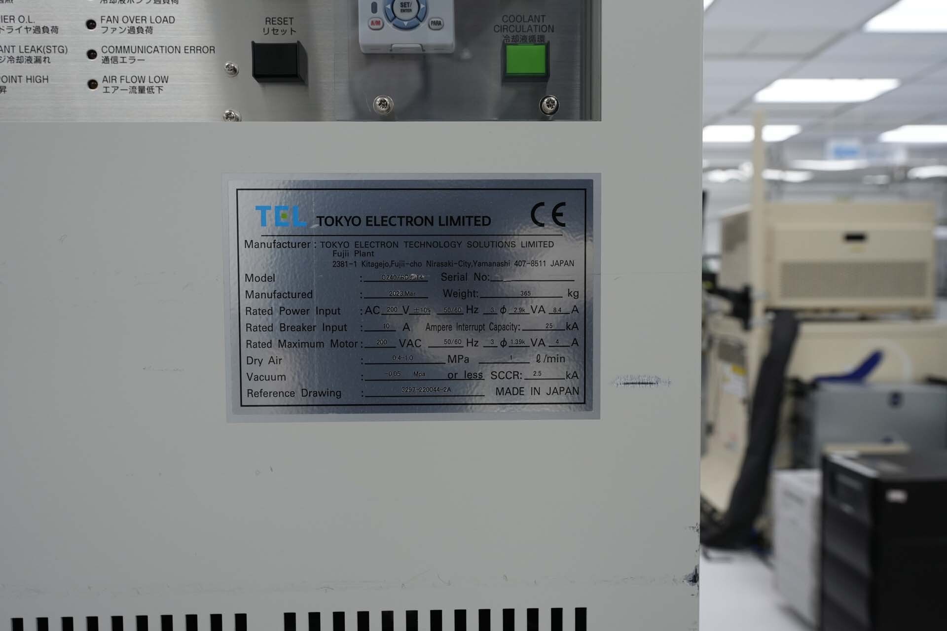 图为 已使用的 TEL / TOKYO ELECTRON Precio Octo 待售