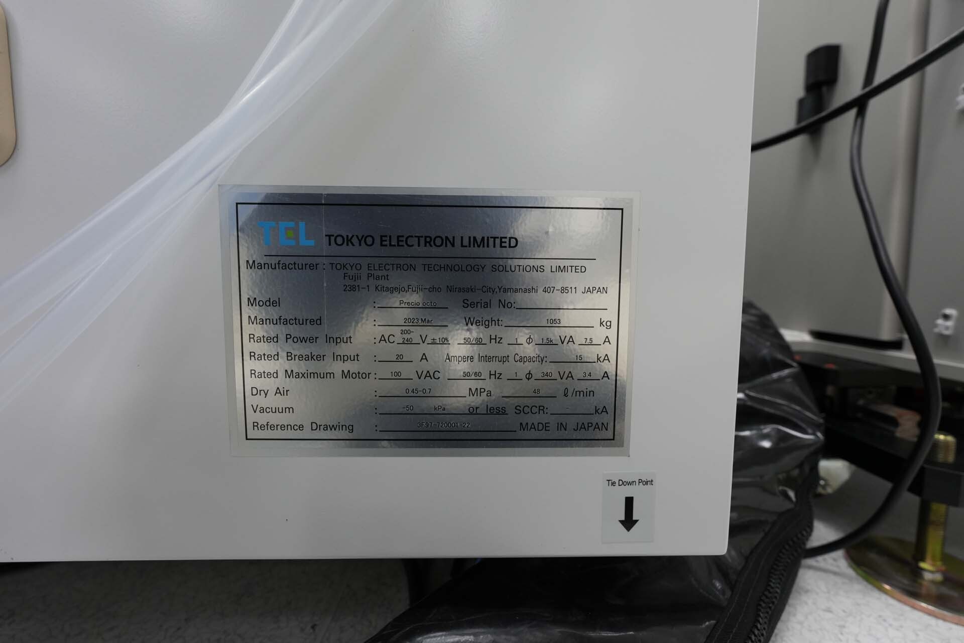 图为 已使用的 TEL / TOKYO ELECTRON Precio Octo 待售