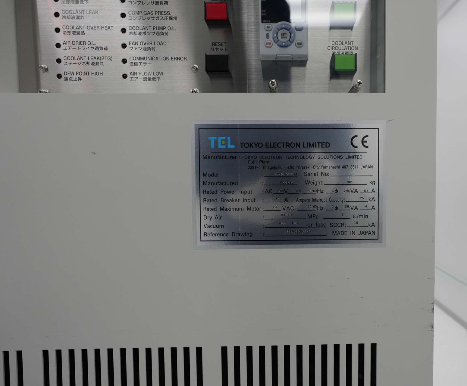图为 已使用的 TEL / TOKYO ELECTRON Precio Octo 待售