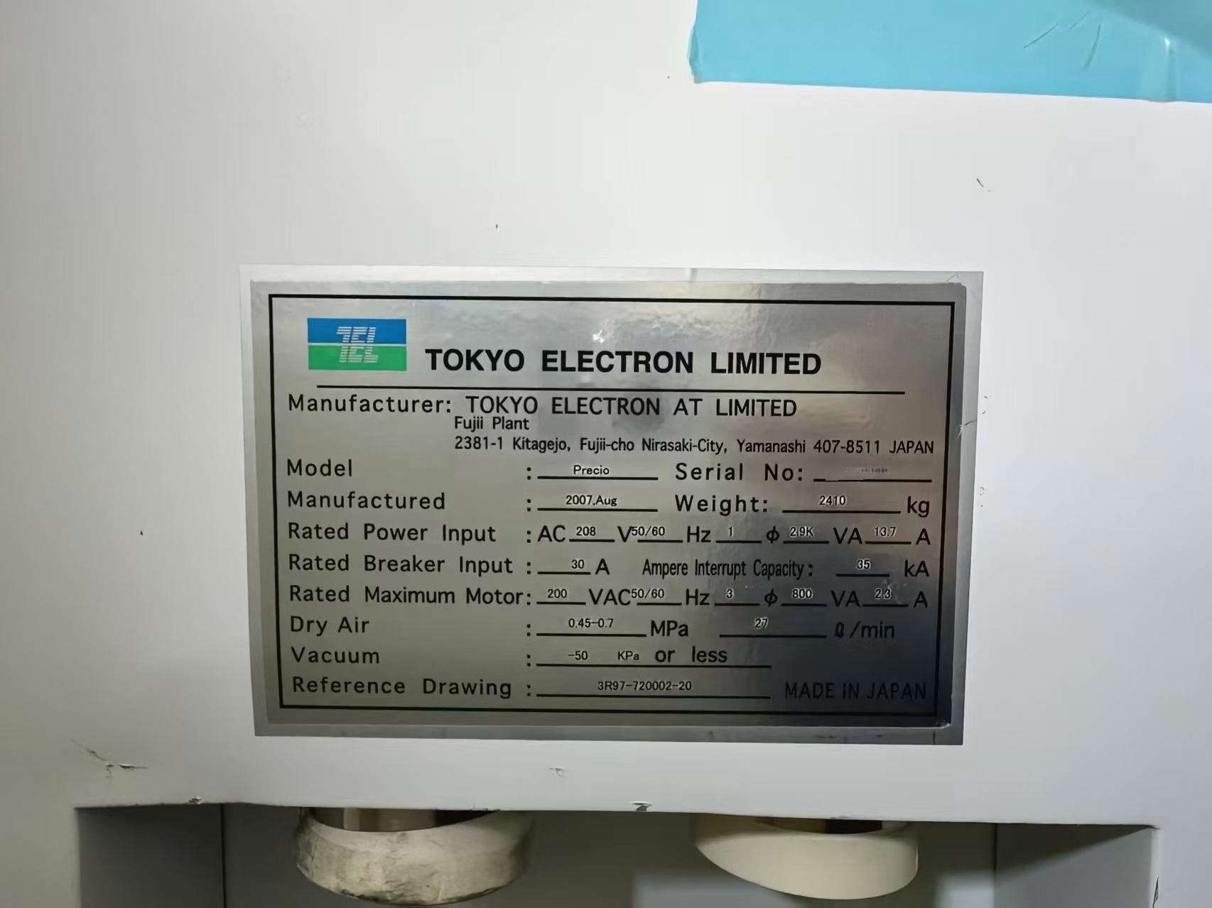 Photo Utilisé TEL / TOKYO ELECTRON Precio À vendre