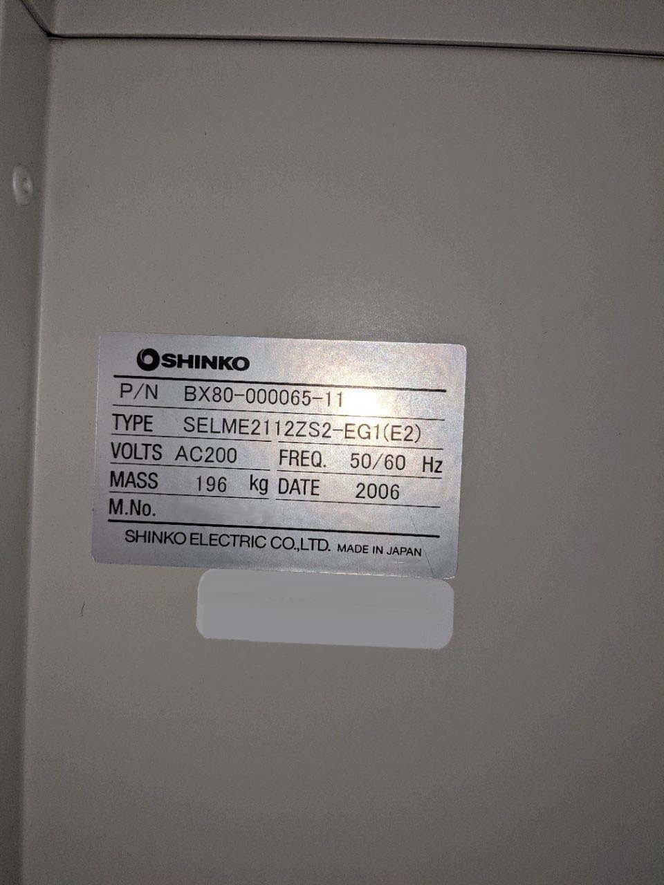 사진 사용됨 TEL / TOKYO ELECTRON TSP-30555SSS 판매용