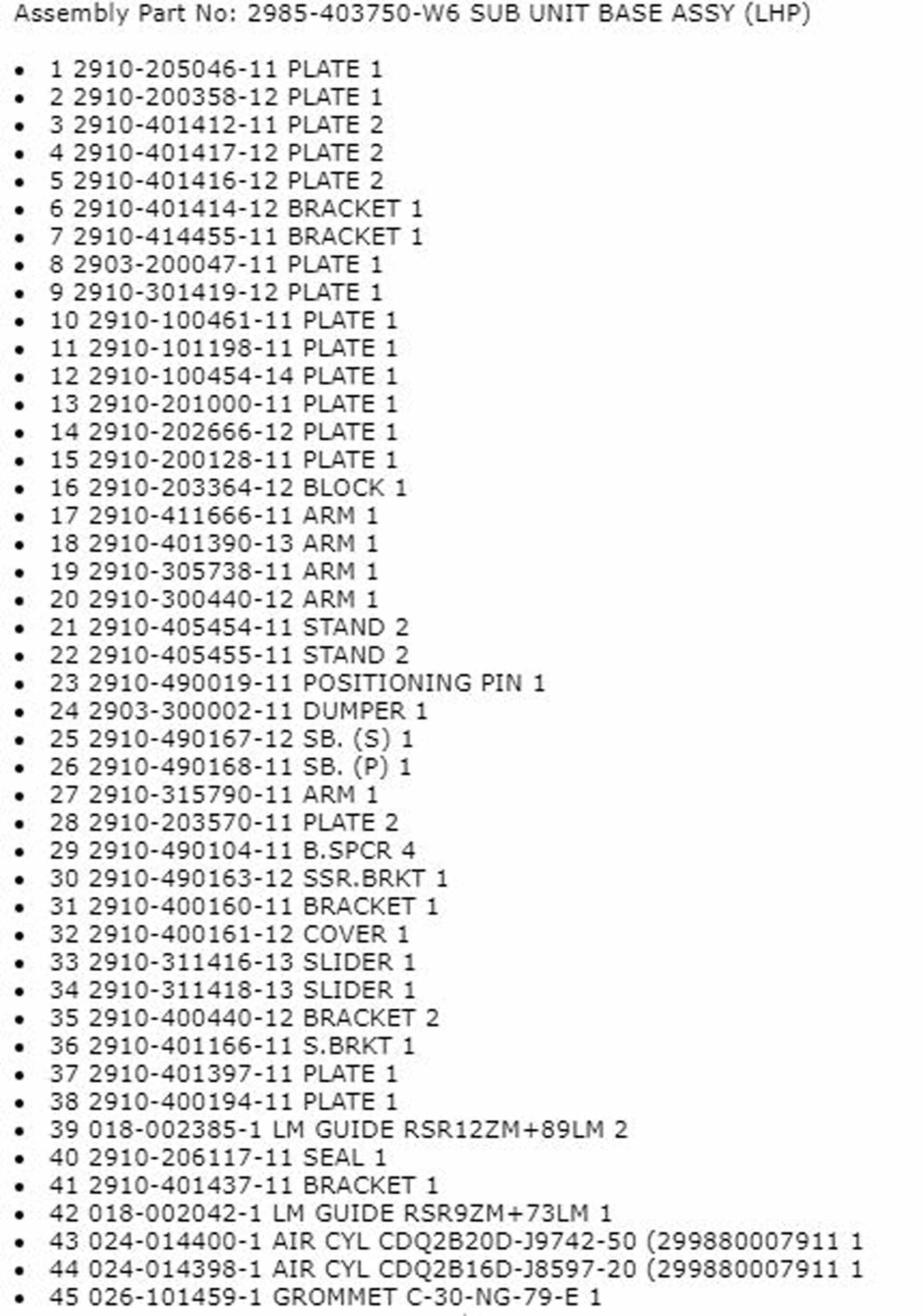 圖為 已使用的 TEL / TOKYO ELECTRON Spare parts for ACT 12 待售