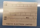 圖為 已使用的 TEL / TOKYO ELECTRON Spare parts for MB2-730 待售