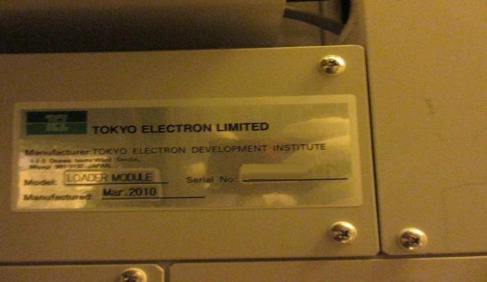 Foto Verwendet TEL / TOKYO ELECTRON Tactrus NCCP Zum Verkauf