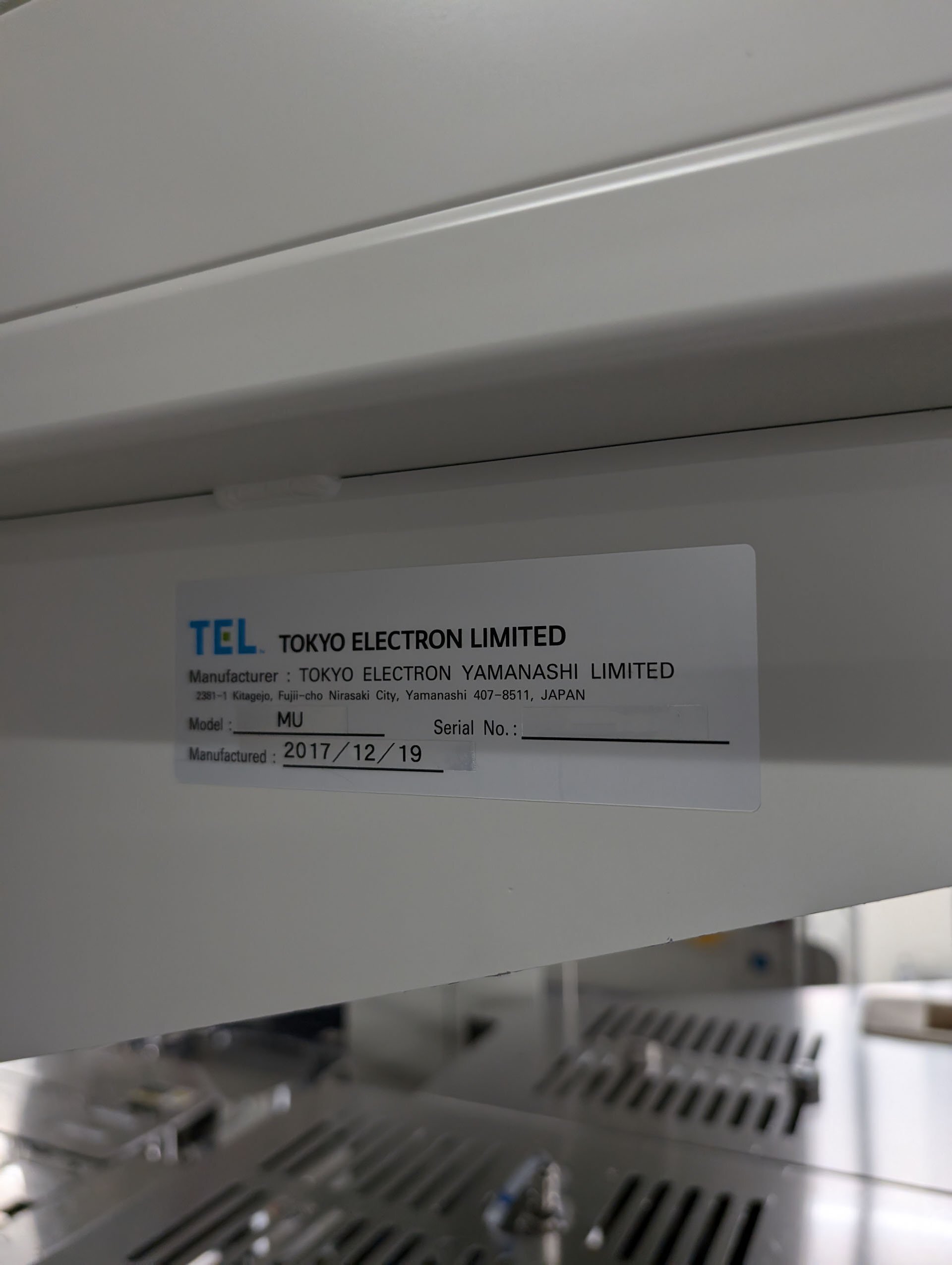 사진 사용됨 TEL / TOKYO ELECTRON Trias 판매용