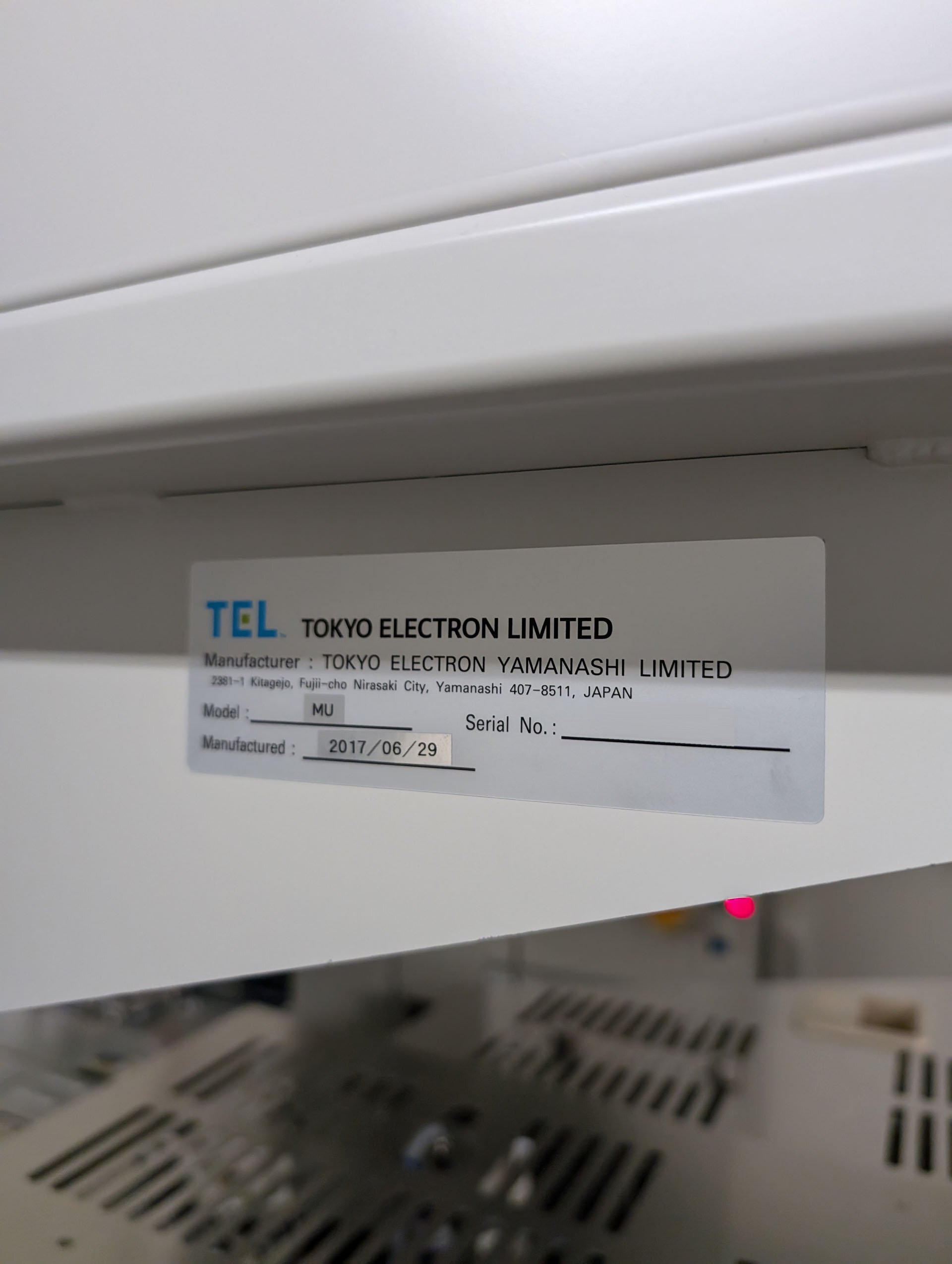 圖為 已使用的 TEL / TOKYO ELECTRON Triase+ 待售