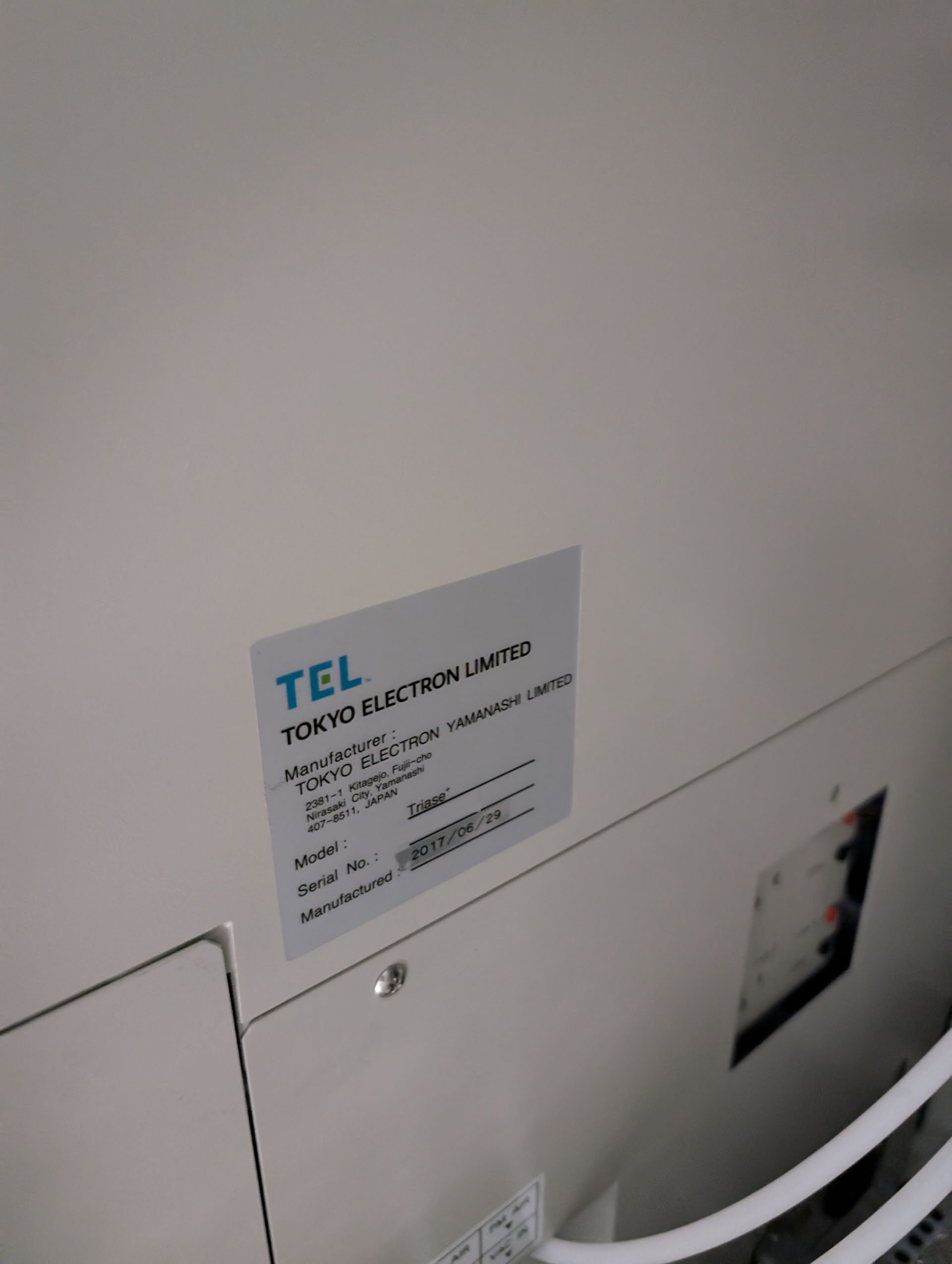 圖為 已使用的 TEL / TOKYO ELECTRON Triase+ 待售