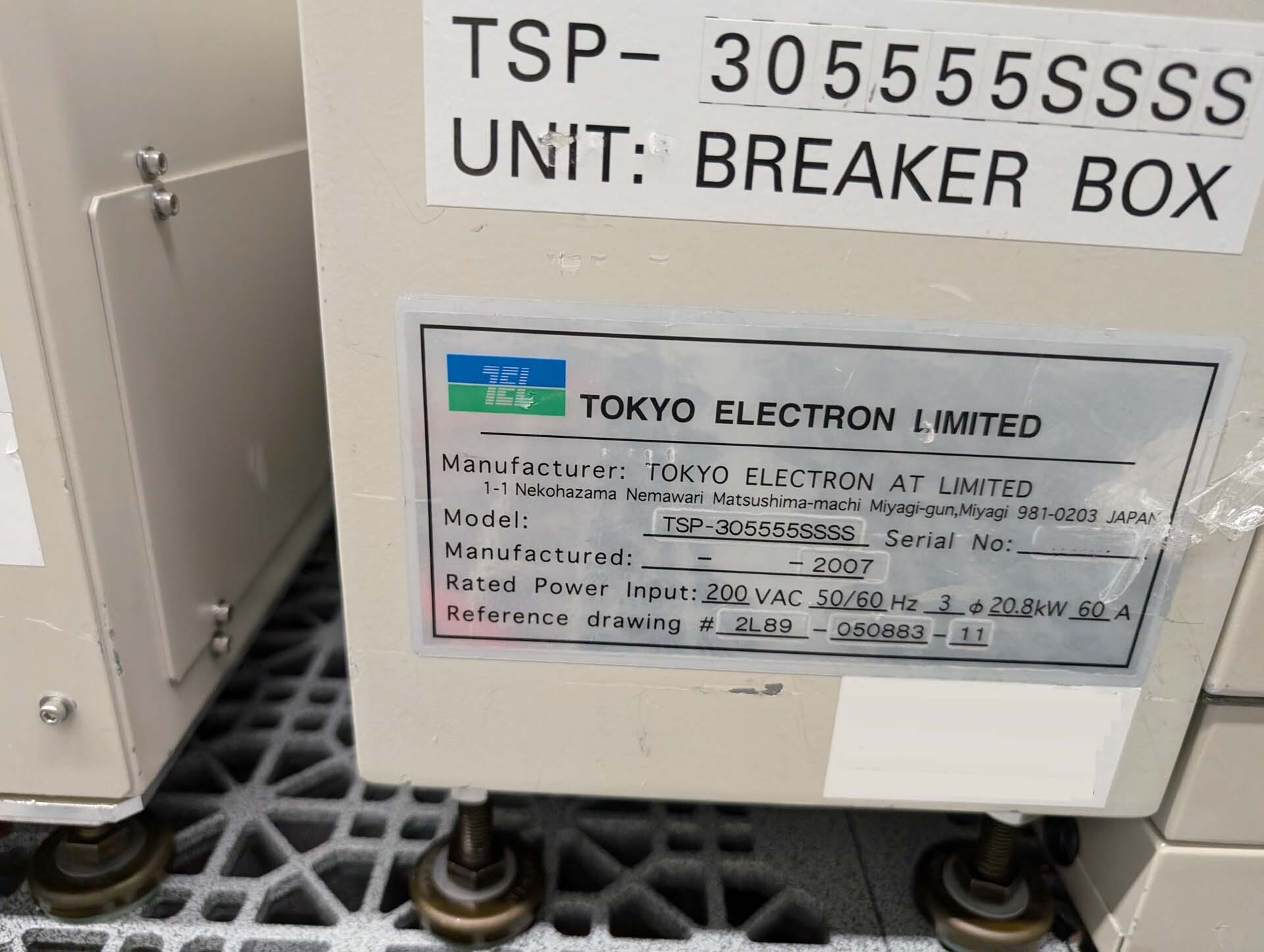Foto Verwendet TEL / TOKYO ELECTRON TSP-305555SSSS Zum Verkauf