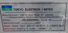 Foto Verwendet TEL / TOKYO ELECTRON TSP-305555SSSS Zum Verkauf
