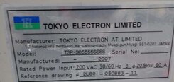 Foto Verwendet TEL / TOKYO ELECTRON TSP-305555SSSS Zum Verkauf