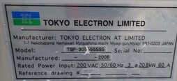 Foto Verwendet TEL / TOKYO ELECTRON TSP-305555SSSS Zum Verkauf