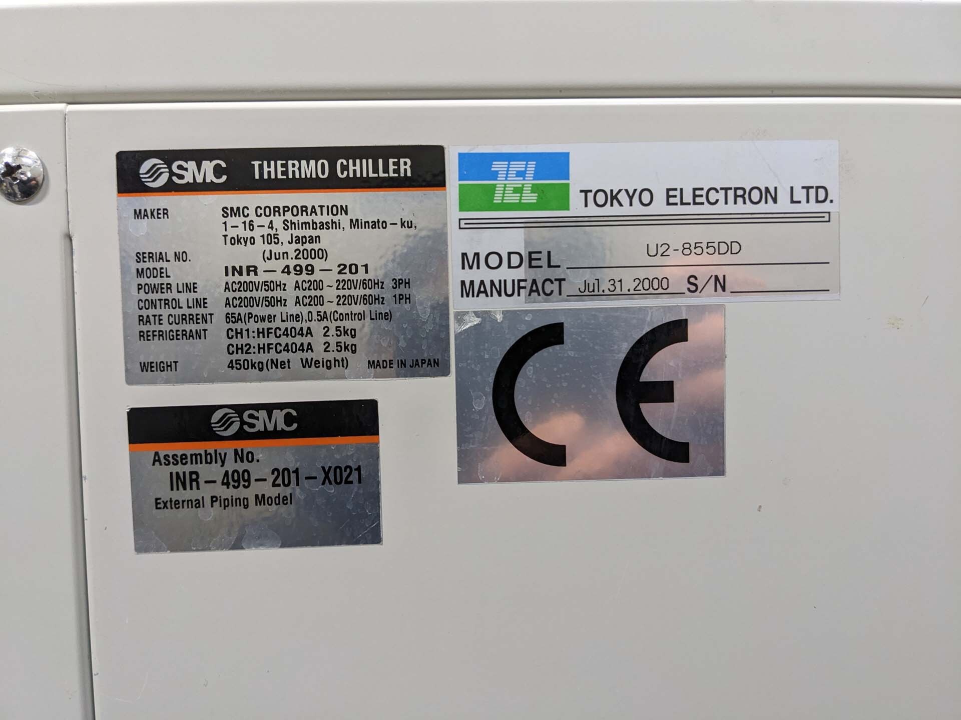 图为 已使用的 TEL / TOKYO ELECTRON Unity II 855DD 待售