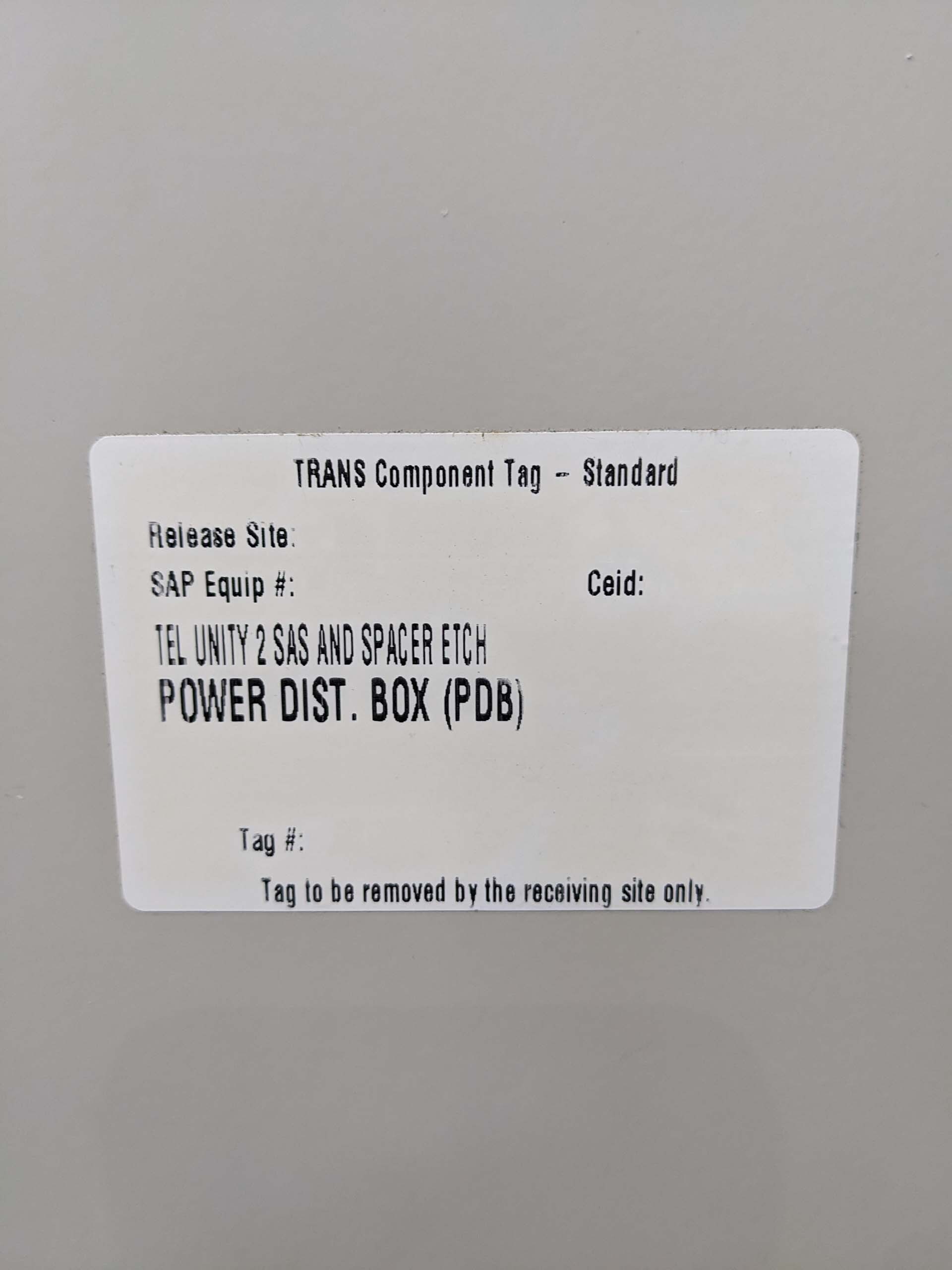 图为 已使用的 TEL / TOKYO ELECTRON Unity II 855DD 待售