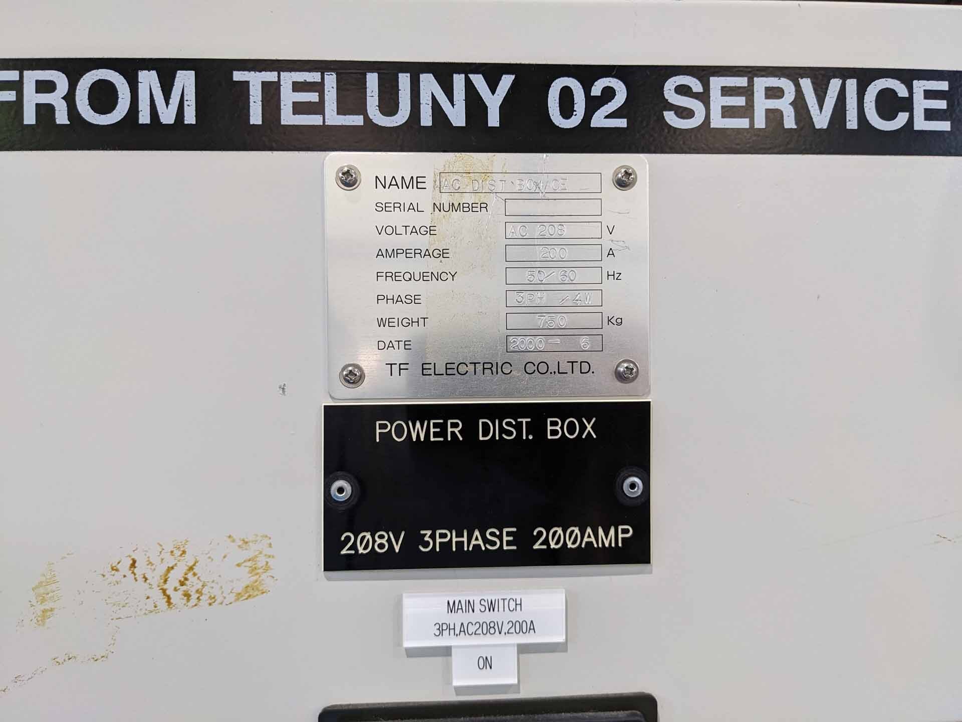 图为 已使用的 TEL / TOKYO ELECTRON Unity II 855DD 待售
