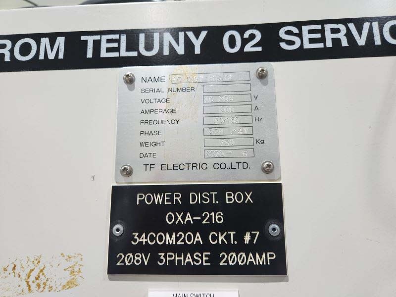 图为 已使用的 TEL / TOKYO ELECTRON Unity II 855DD 待售