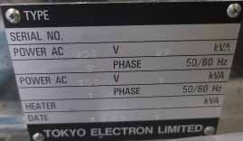 사진 사용됨 TEL / TOKYO ELECTRON VCF-615S 판매용