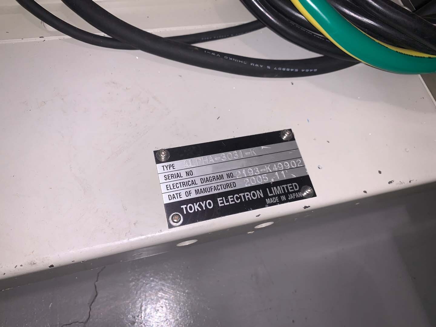 Photo Utilisé TEL / TOKYO ELECTRON Alpha 303i À vendre