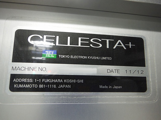 TEL / TOKYO ELECTRON Cellesta+ used for sale price #9182405, 2011
