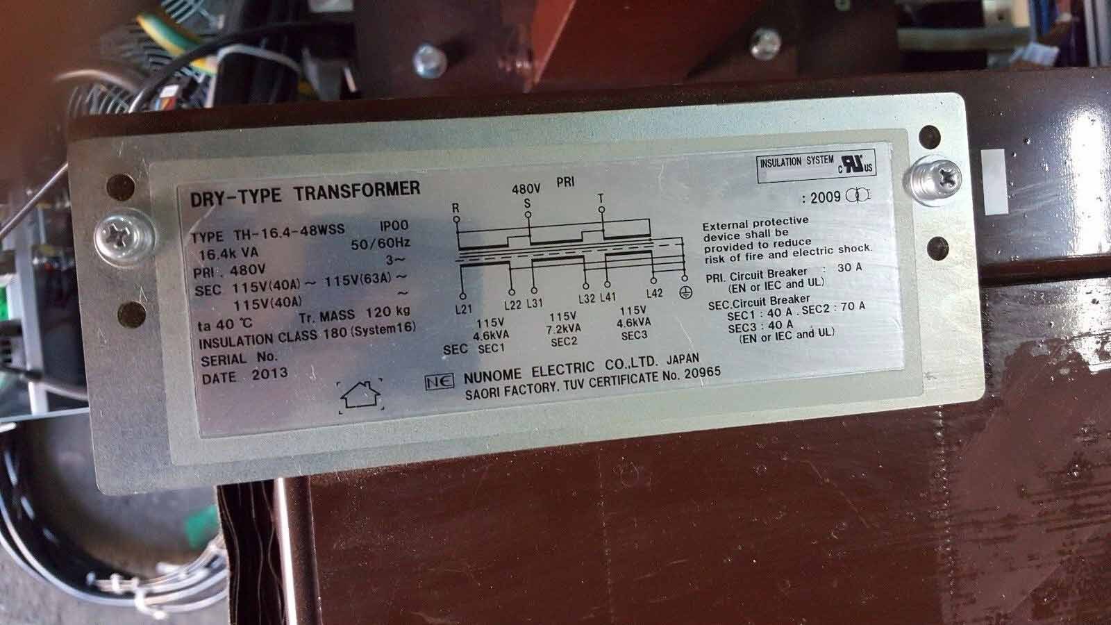 图为 已使用的 TEL / TOKYO ELECTRON CU162U6Z3FAV 待售