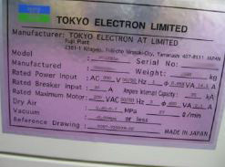 Photo Used TEL / TOKYO ELECTRON P-12XLn For Sale