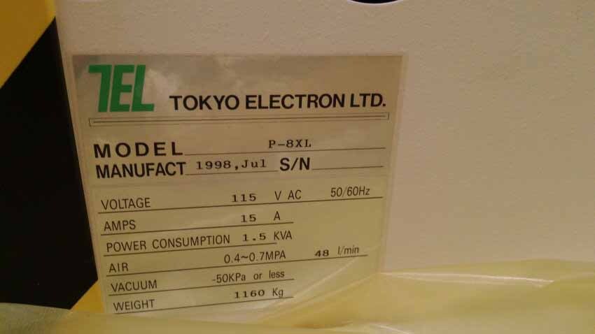 Photo Utilisé TEL / TOKYO ELECTRON P-8XL À vendre