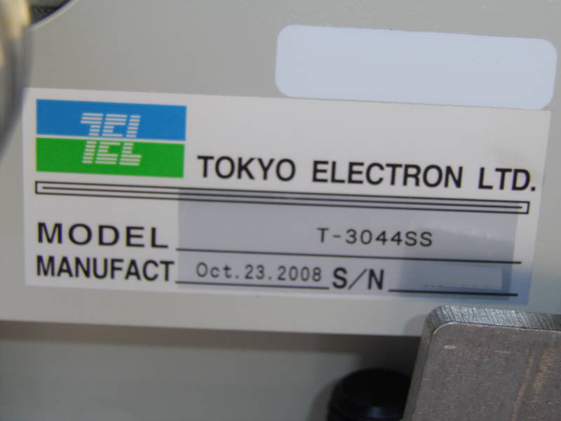 Photo Used TEL / TOKYO ELECTRON T-3044SS For Sale