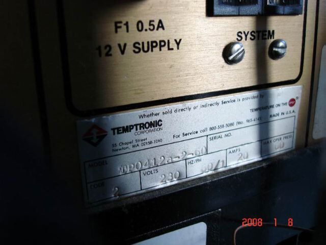 フォト（写真） 使用される TEMPTRONIC TP0412A-2-60 販売のために