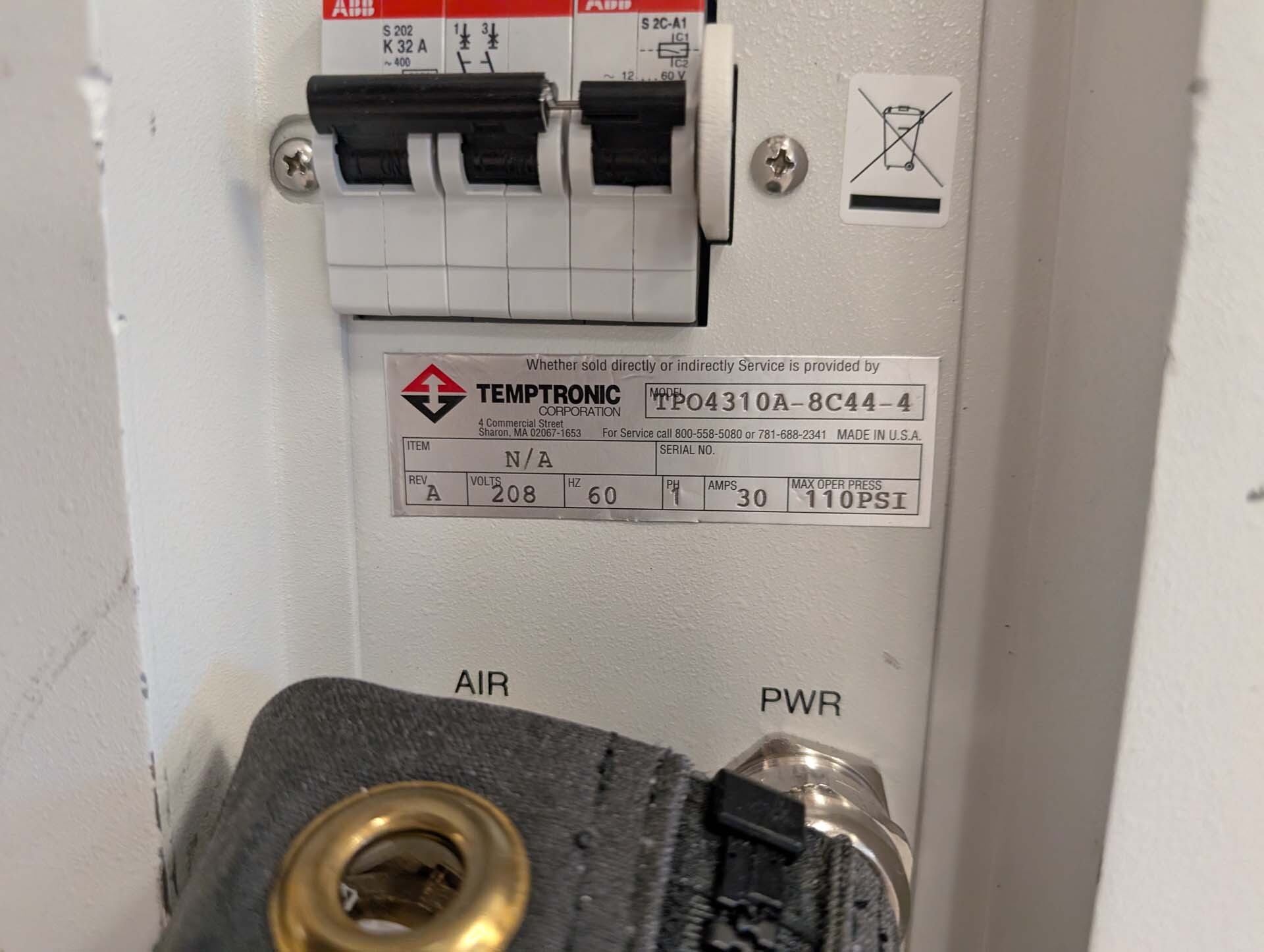 Foto Verwendet TEMPTRONIC TPO 4310A-8C44-4 Zum Verkauf