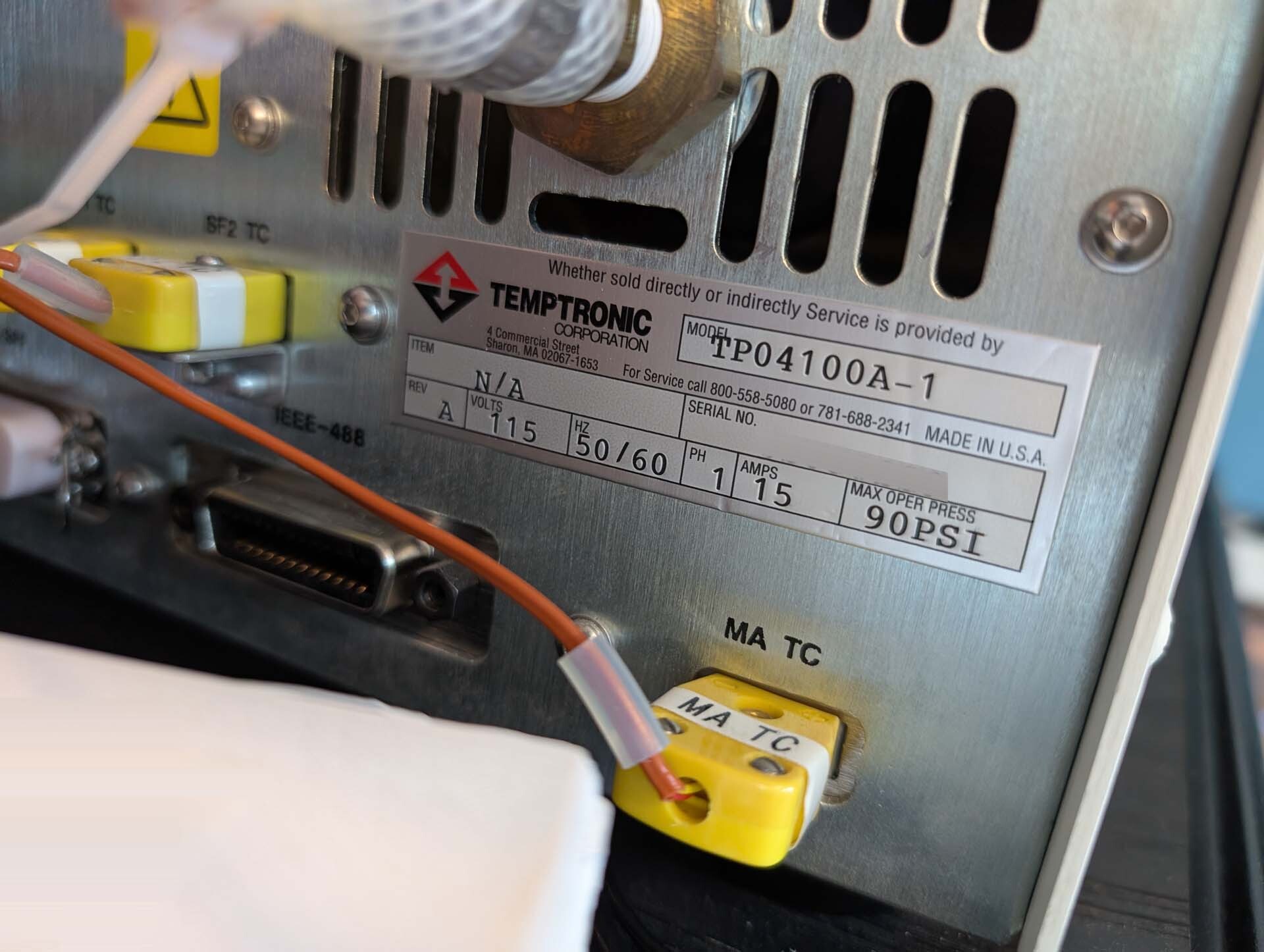Photo Used TEMPTRONICS TPO 4100A-1 For Sale
