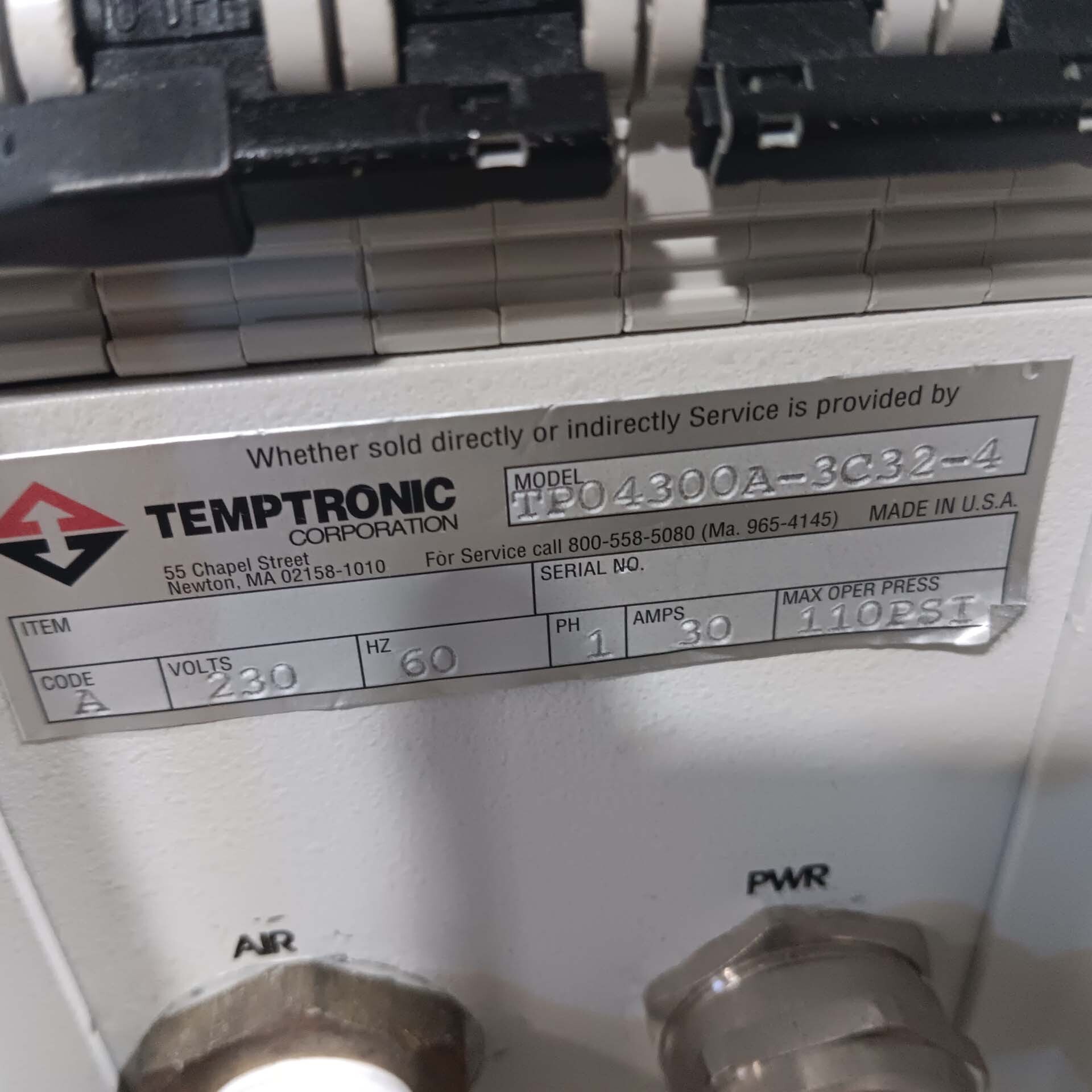图为 已使用的 TEMPTRONICS TPO 4300A-3C32-4 待售