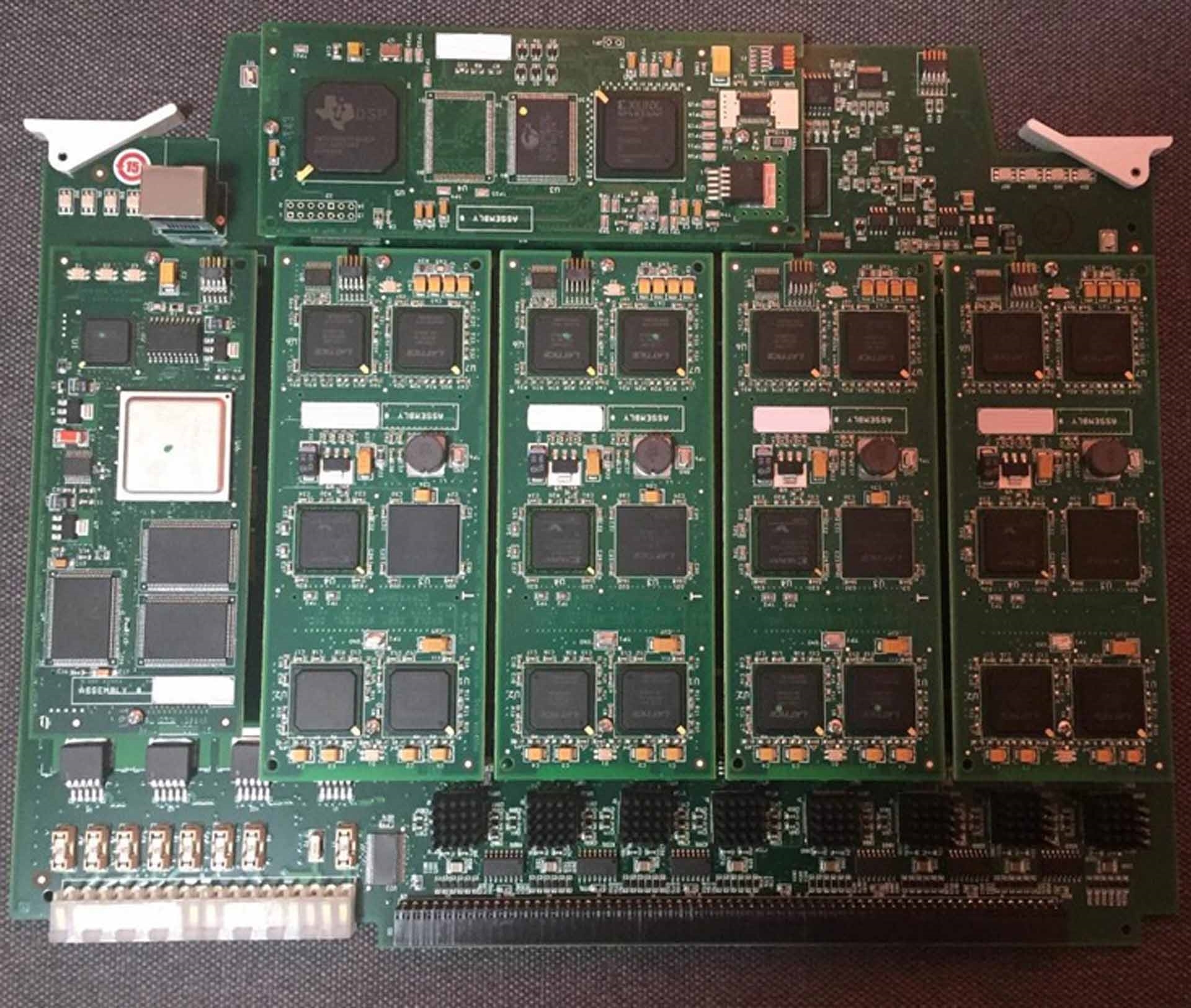 Photo Used TERADYNE / EAGLE DPU-16 Boards for ASM 2384 For Sale