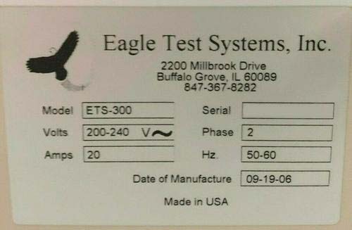 圖為 已使用的 TERADYNE / EAGLE ETS 300 待售