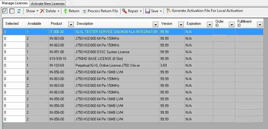 圖為 已使用的 TERADYNE J750 EX-HD 待售