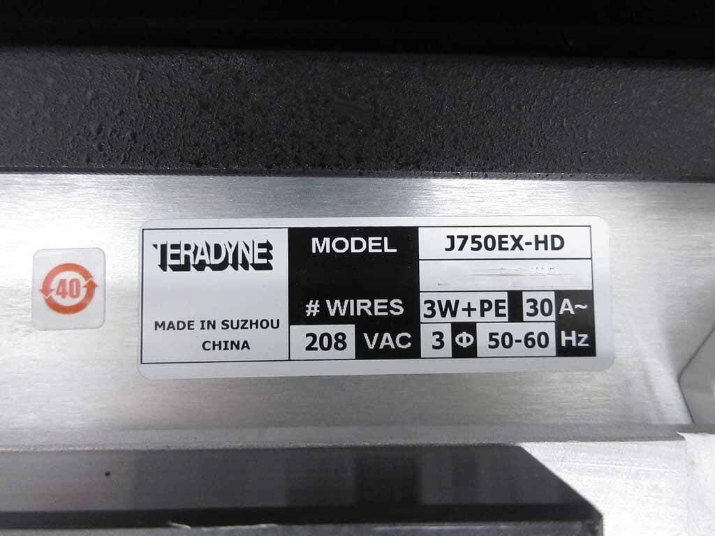 Photo Used TERADYNE J750 EX-HD For Sale