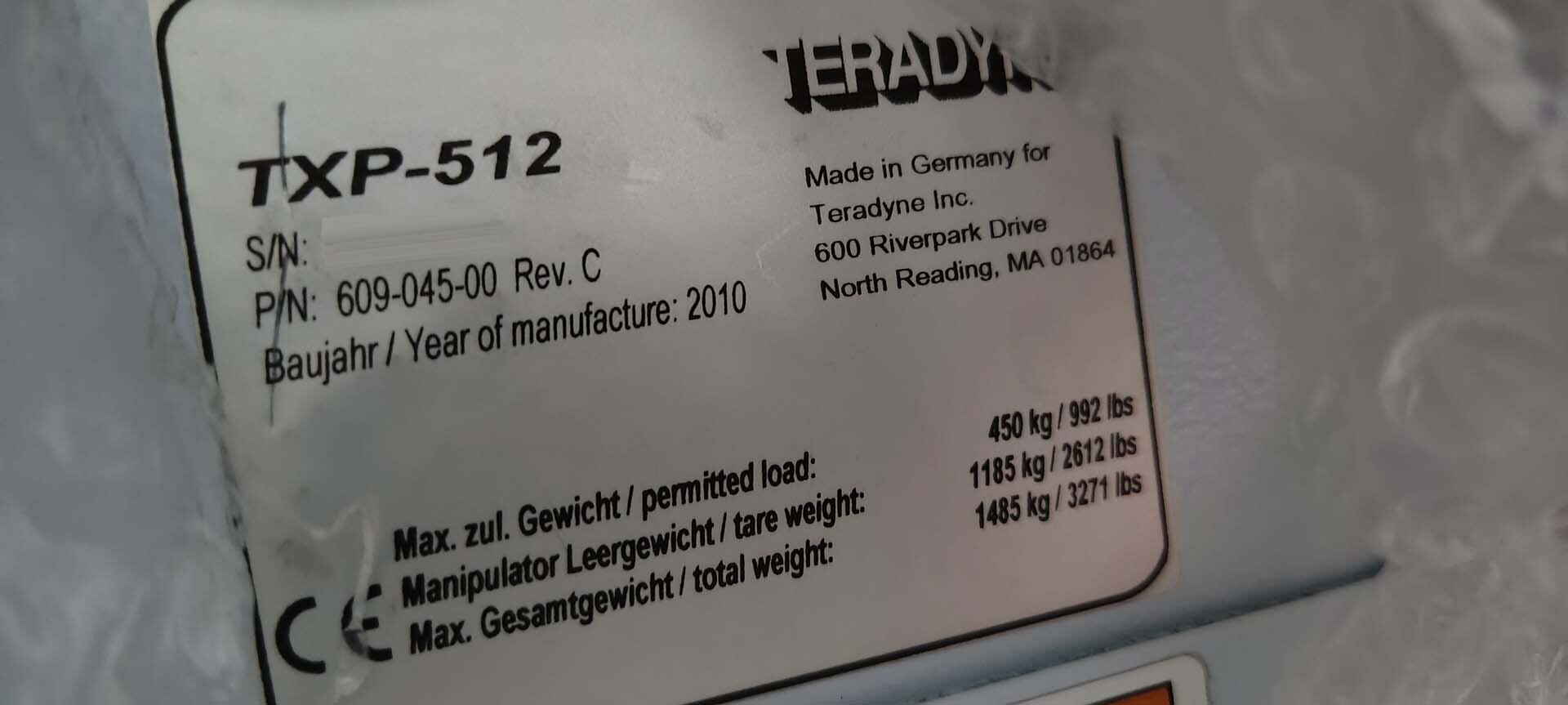 Photo Used TERADYNE TXP-512 For Sale