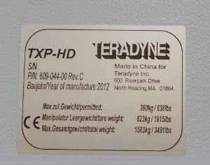 Photo Used TERADYNE TXP-HD For Sale