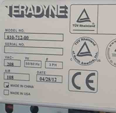 Photo Used TERADYNE UltraFlex HD For Sale