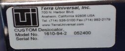 Photo Utilisé TERRA UNIVERSAL 1610-94-2 À vendre