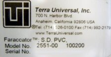 フォト（写真） 使用される TERRA UNIVERSAL 2551-00 100200 販売のために