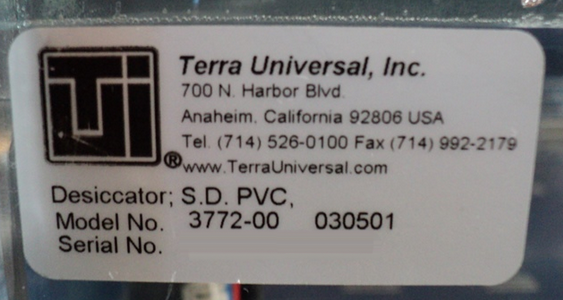 Photo Used TERRA UNIVERSAL 3772-00 For Sale