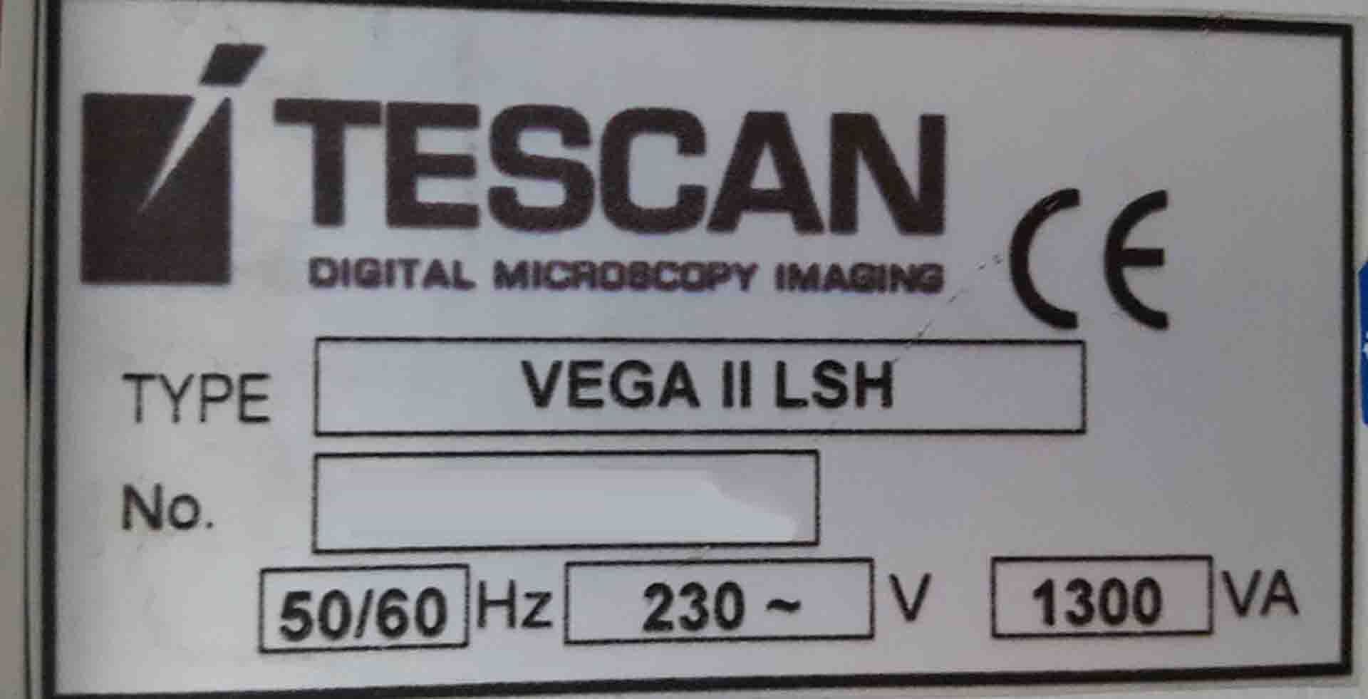 Photo Used TESCAN VEGA II LSH For Sale