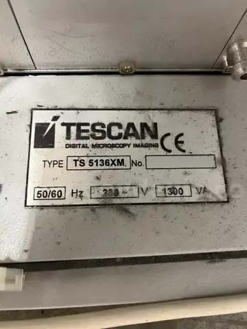 圖為 已使用的 TESCAN Vega II 待售